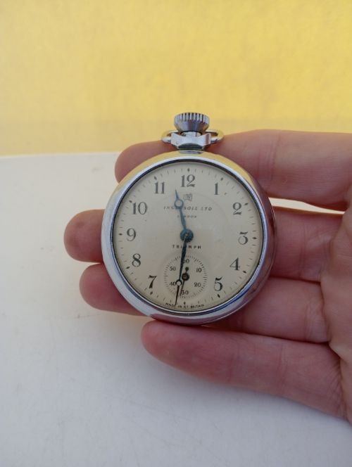 Vintage Ingersoll Pocket Watch - Working (Pocketwatch04)