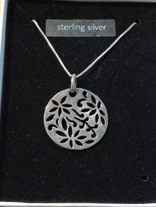 Sterling Silver Ring Necklace - Stamped for Silver (SS1028)