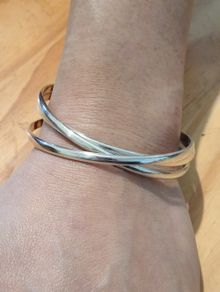 Sterling Silver Multi Bangle - Stamped for Silver (SS1097)