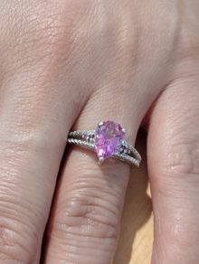 Sterling Silver Ring - Size N - Stamped for Silver (SS1072)