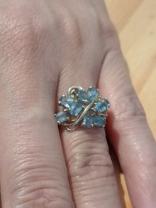 Sterling Silver Ring - Size O - Stamped for Silver (SS1102)