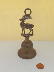 Brass Reindeer Bell (Brass48)