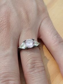 Sterling Silver Ring - Size P - Stamped for Silver (SS1150)