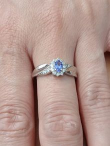 Sterling Silver Ring - Size V - Stamped for Silver (SS1157)