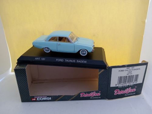 Corgi Detailed Car - Ford Taunus Badew - Scale 1/43 Aprox (EX25)