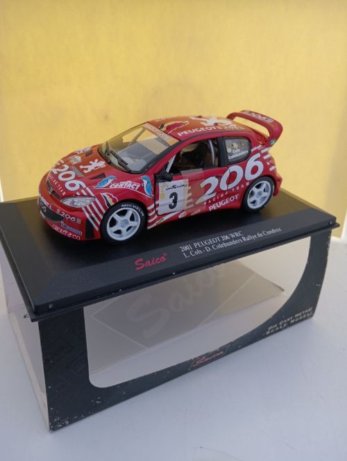 Saico Peugeot 206 Racing Car - Scale 1/26 Aprox (EX23)