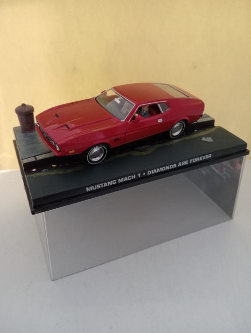 James Bond Car Collection Mustang Mach 1 - Diamonds are Forever - Scale 1/43 (FX34)