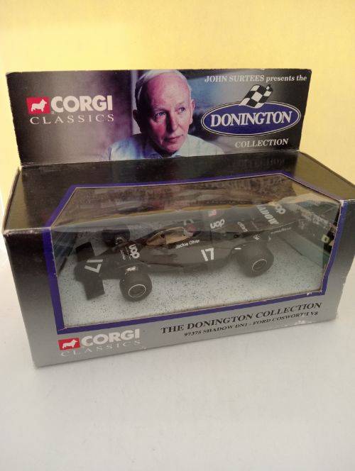 Corgi The Donnington Collection 97375 Shadow DN1 Ford Cosworth V8 (FX29)