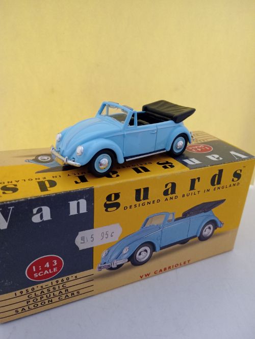 Vanguards VW Cabriolet - Scale 1/43 (FX57)