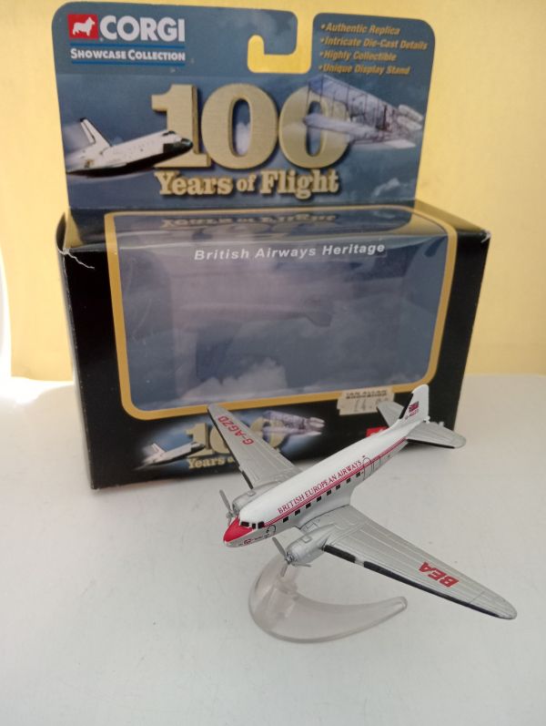 Corgi 100 Year of Flight - British European Airways Plane (FX99)