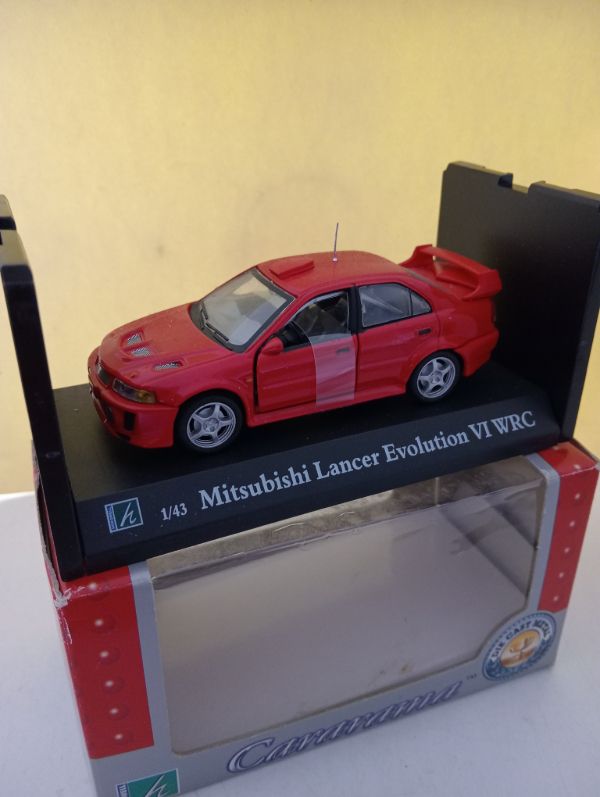 Cararama Mitsubishi Lancer Evloution - Scale 1/43 (FX125)