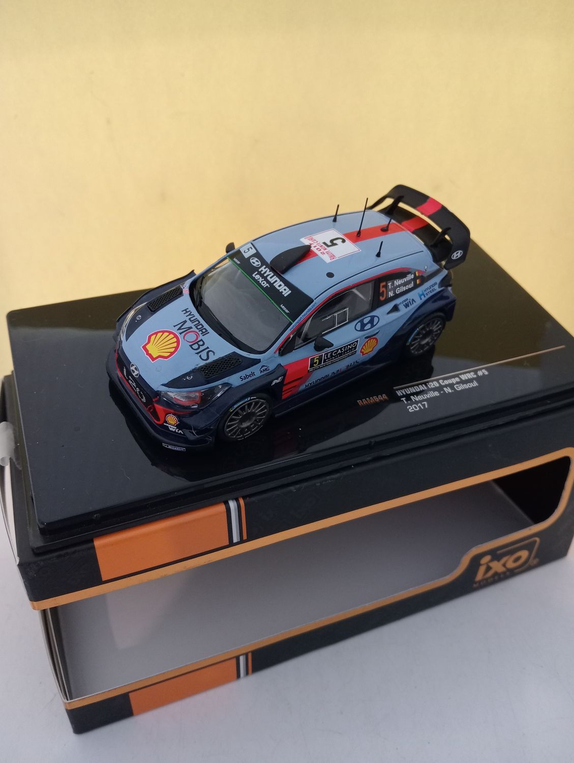 IXO Hyundai i20 Neuville Monte Carlo 2017 - Scale 1/43