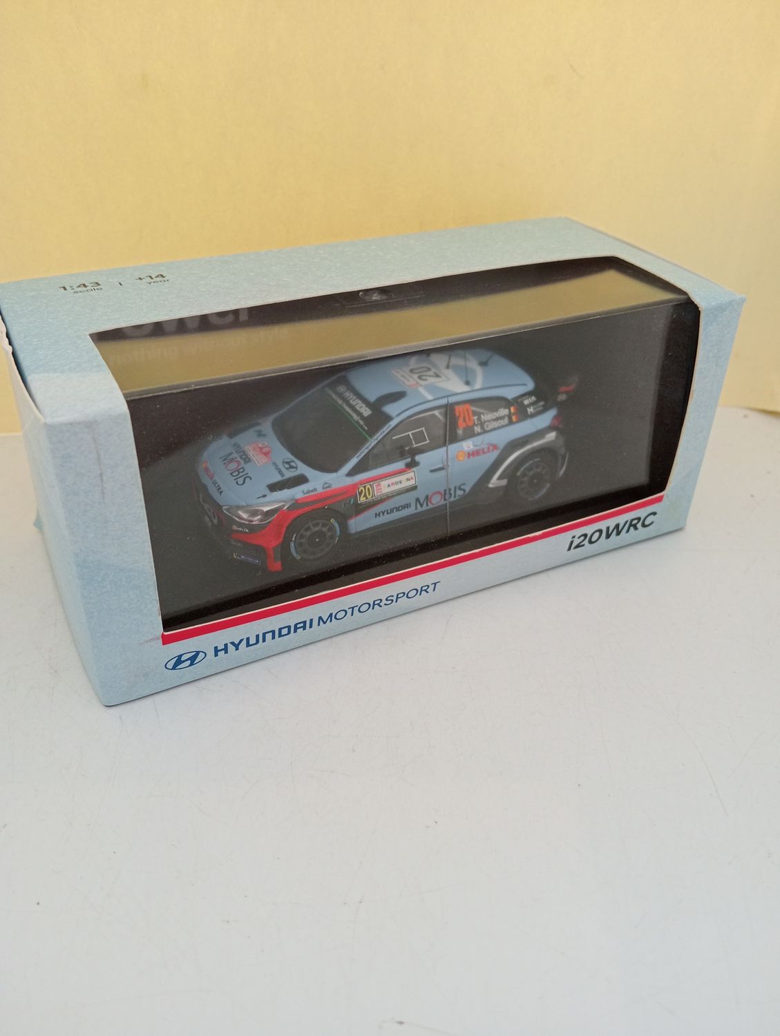 Hyundai Motorsport i20 WRC - Scale 1/43 (FX272)