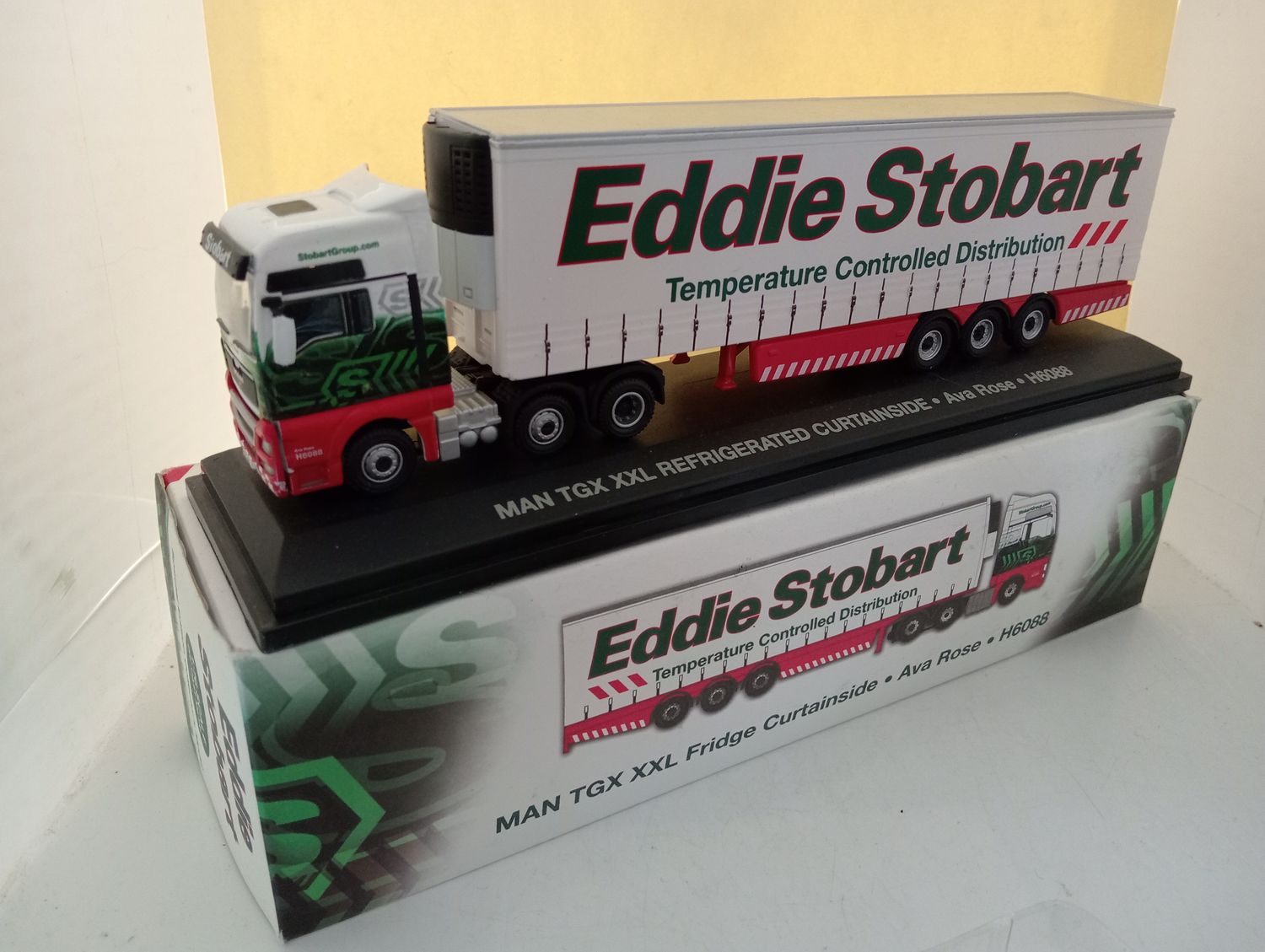 Atlas Eddie Stobart Truck - Scale 1/76 (DX17)