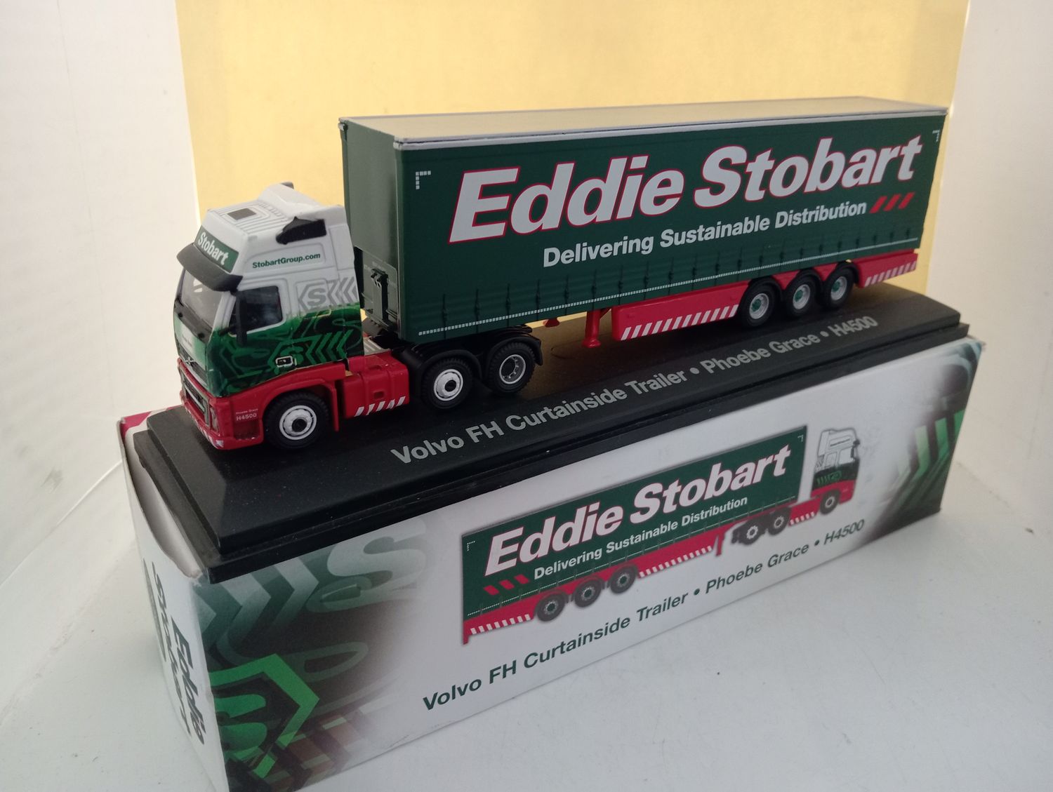Atlas Eddie Stobart Truck - Scale 1/76 (DX19)