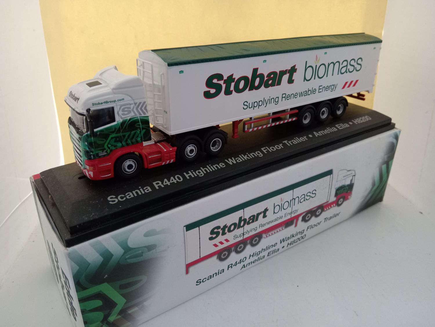 Atlas Eddie Stobart Truck - Scale 1/76 (DX24)