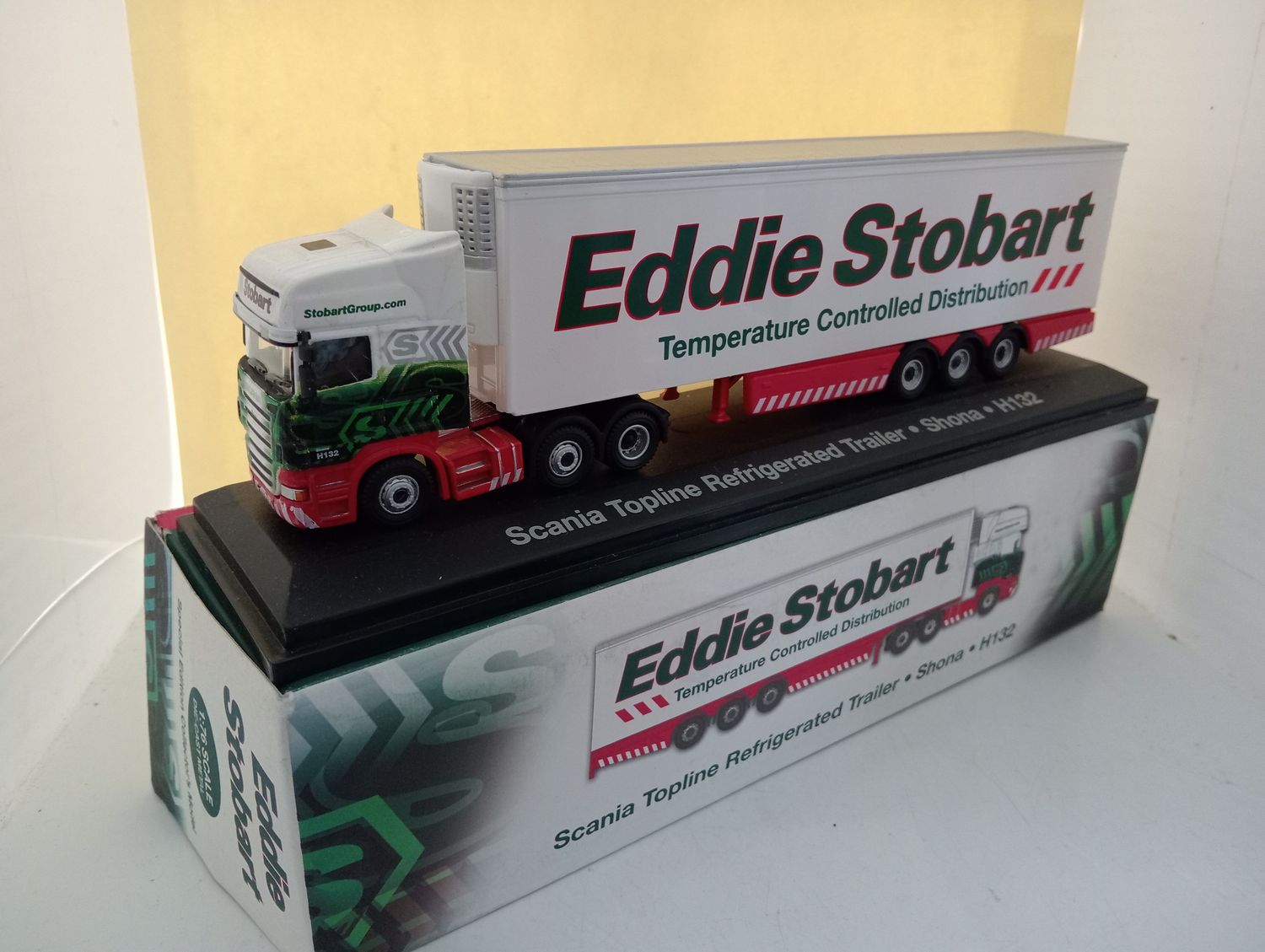 Atlas Eddie Stobart Truck - Scale 1/76 (DX14)