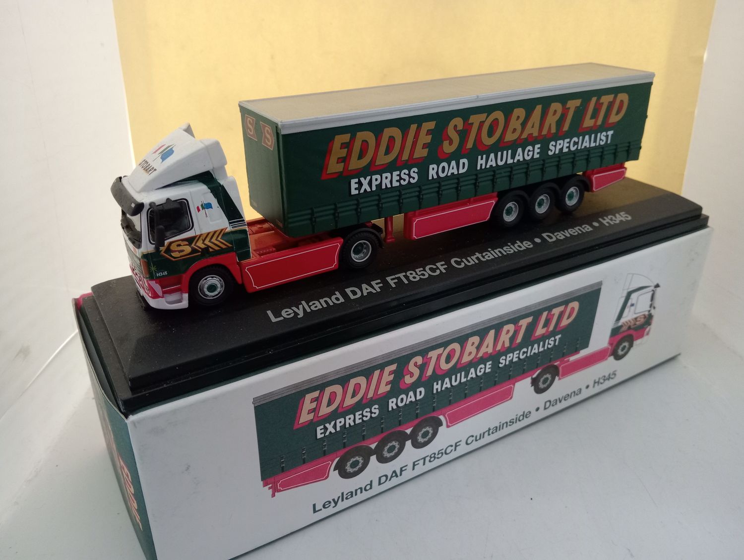 Atlas Eddie Stobart Truck - Scale 1/76 (DX16)