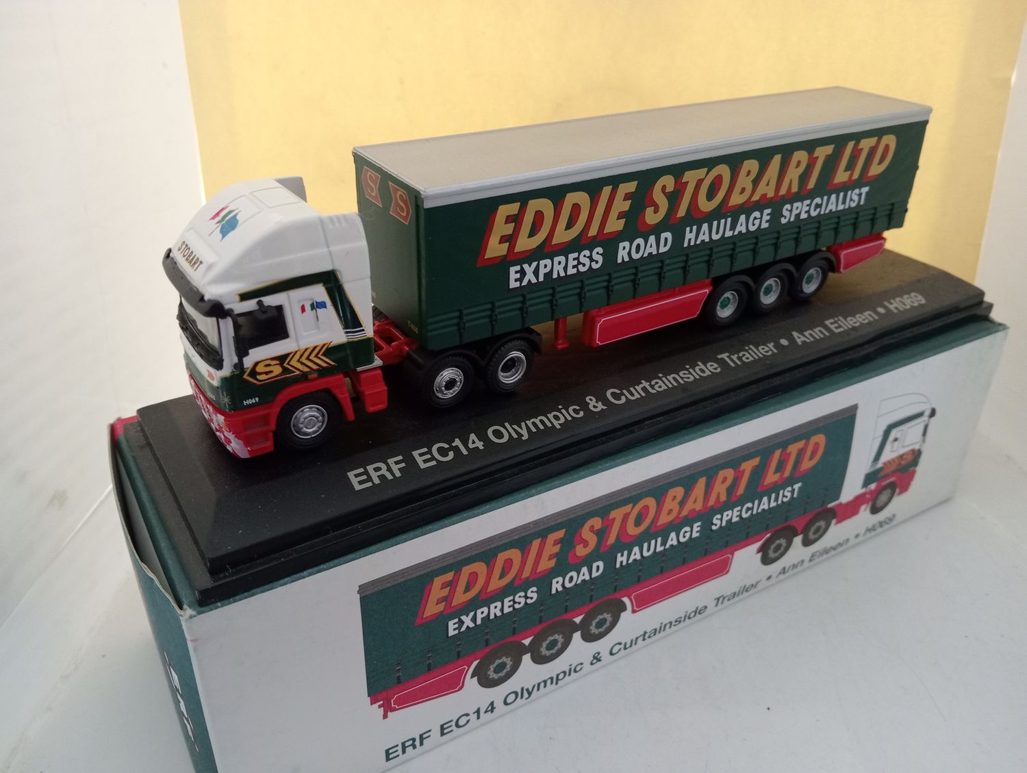 Atlas Eddie Stobart Truck - Scale 1/76 (DX25)