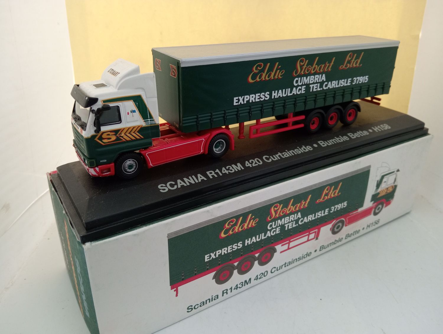 Atlas Eddie Stobart Truck - Scale 1/76 (DX28)