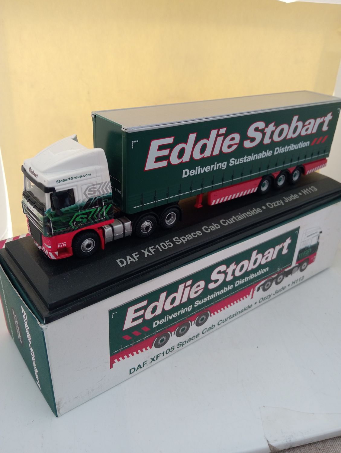 Atlas Eddie Stobart Truck - Scale 1/76 (DX29)