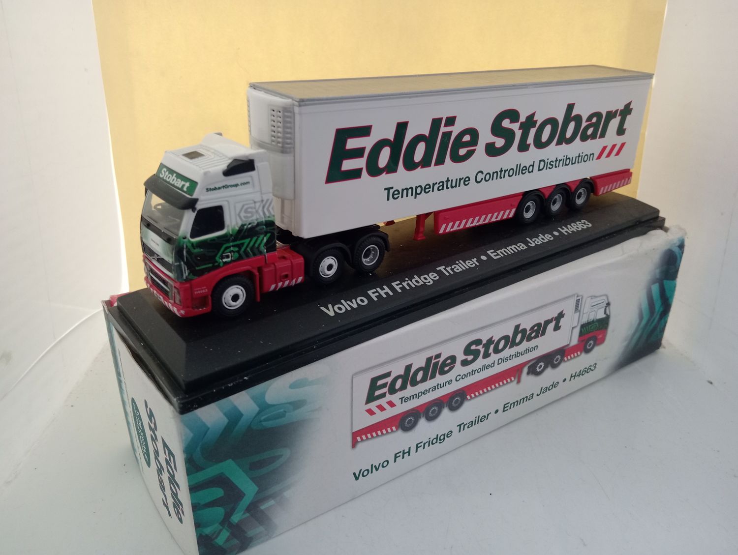 Atlas Eddie Stobart Truck - Scale 1/76 (DX31)