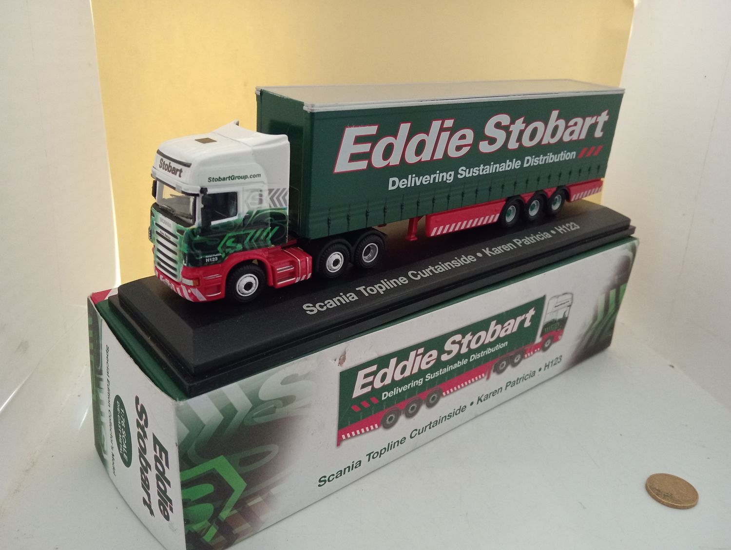 Atlas Eddie Stobart - Scale 1/76 (DX58)