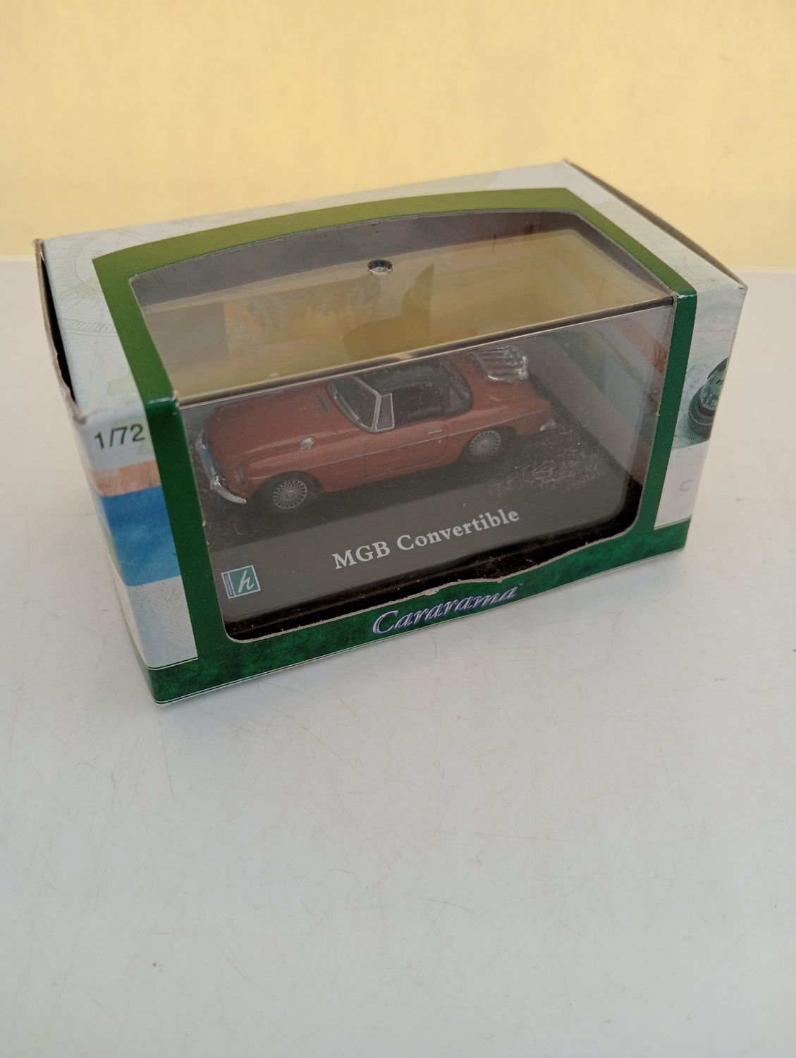 Cararama MGB Convertible - Scale 1/72 (EX14)