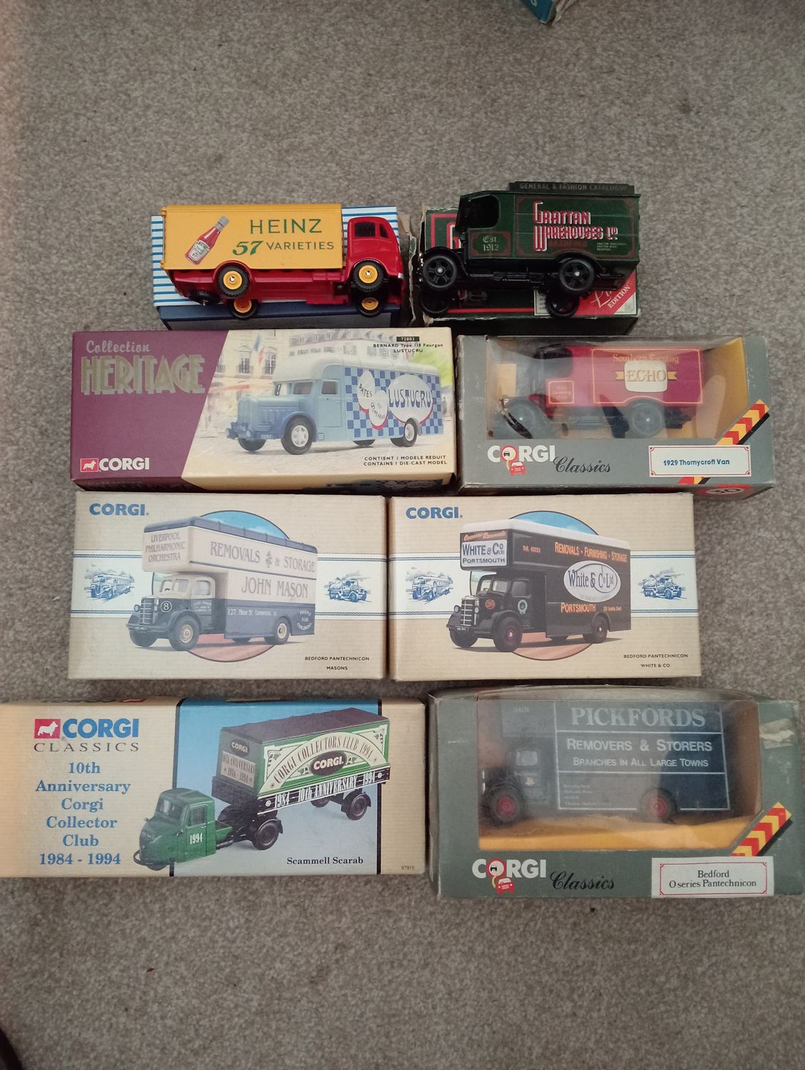 Job Lot of 8 Models - Aprox 1/50 Scale. (Joblot05)