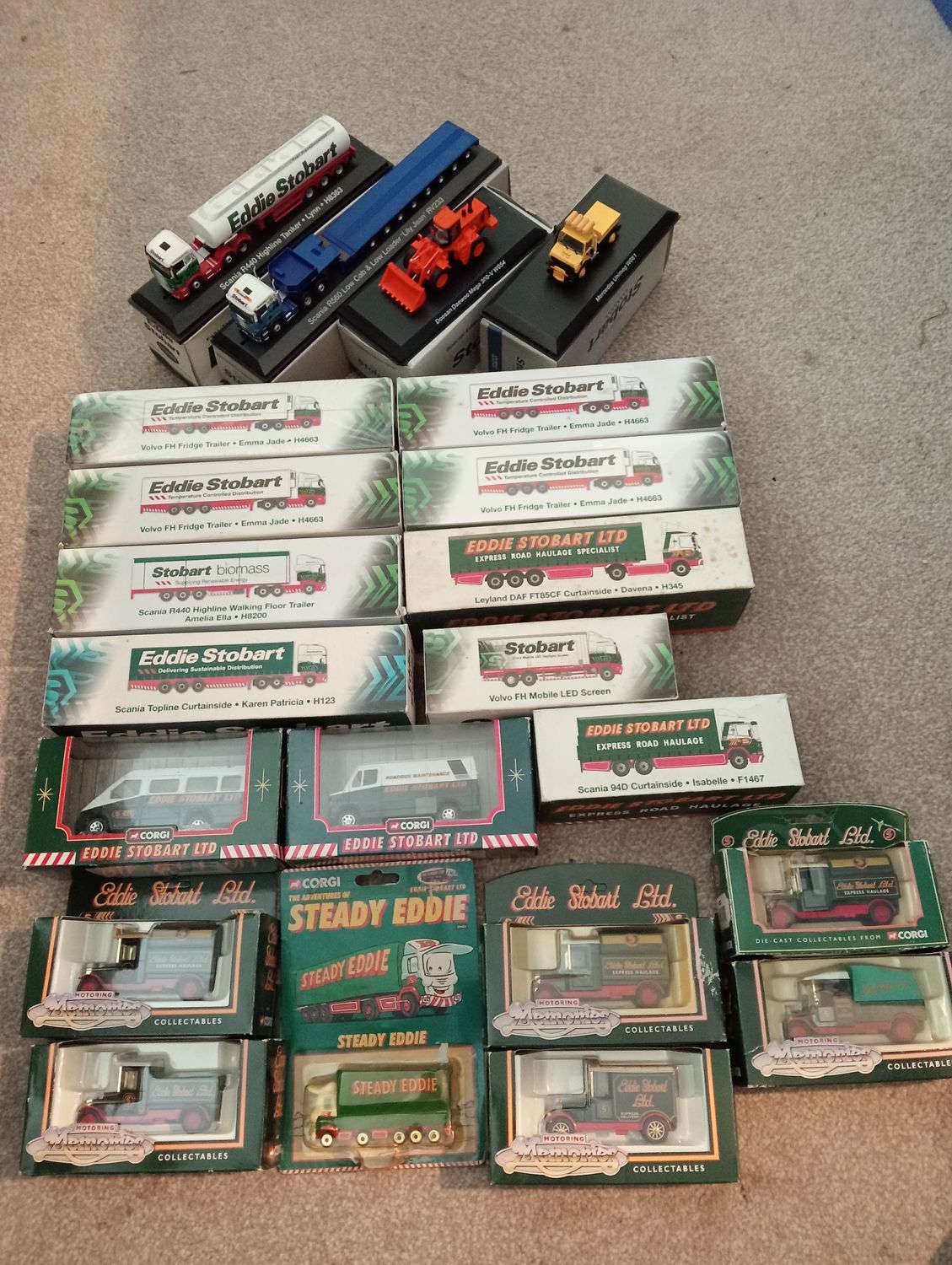 Job Lot of 22 Eddie Stobart Models (Joblot08)