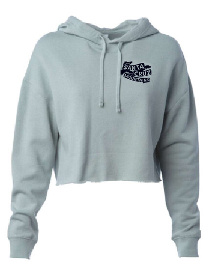 Women’s Crop Hooded Pullover Sweatshirt