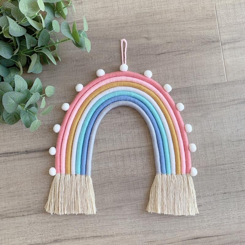 rainbow nursery wall decor