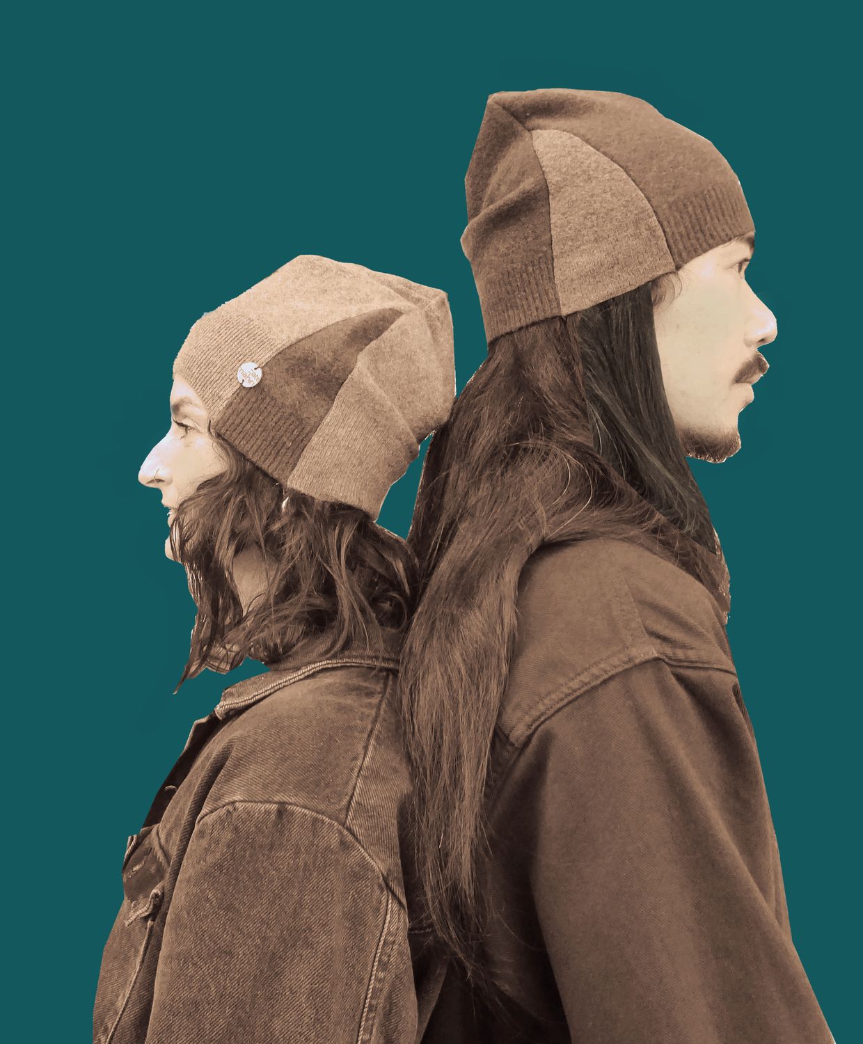 GORRO UNISEX LANA 100%  HANDMADE Mod BEANIE