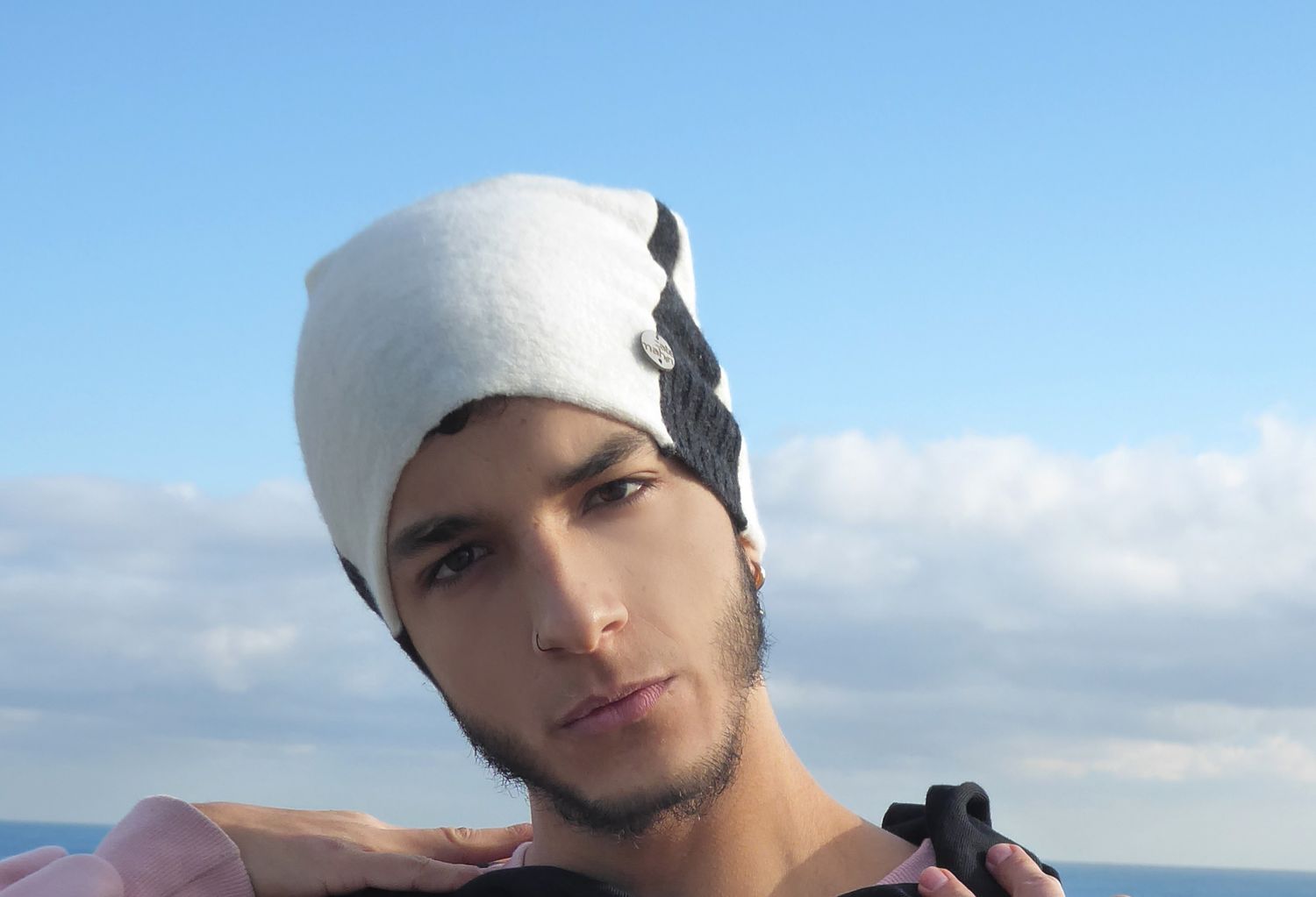 GORRO UNISEX LANA 100%  HANDMADE Mod BEANIE