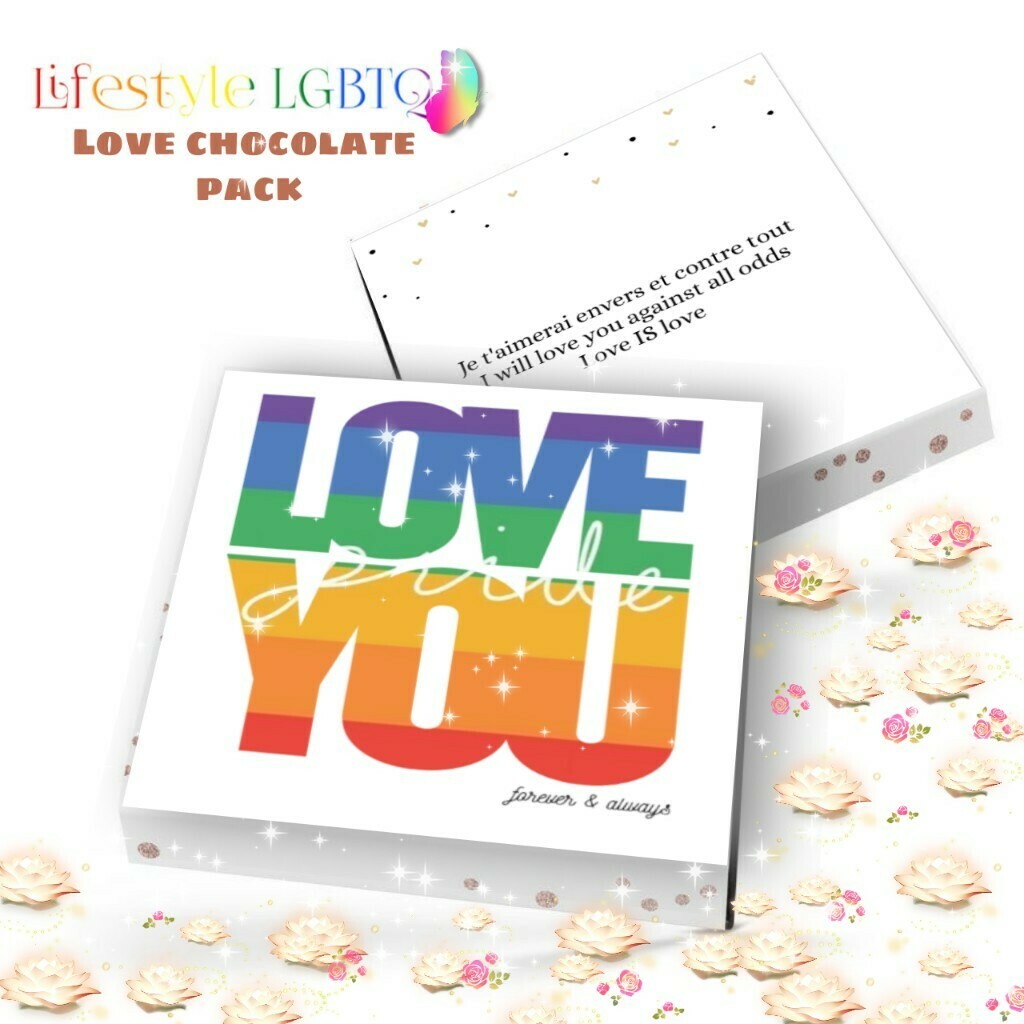 LGBTQ love chocolate pack (1x36)