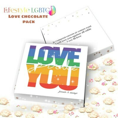 LGBTQ love chocolate pack (1x36)