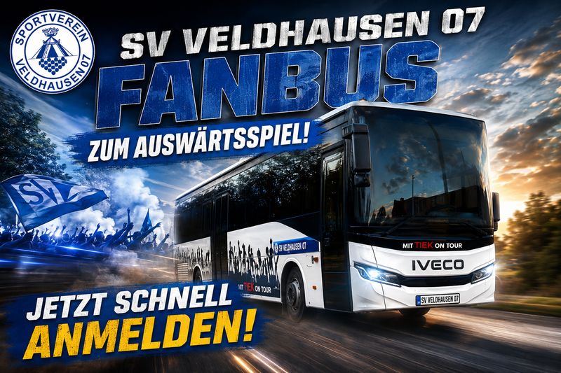 20261018 Fanbus am So. 18.10.26 zum Spiel bei SV Listrup