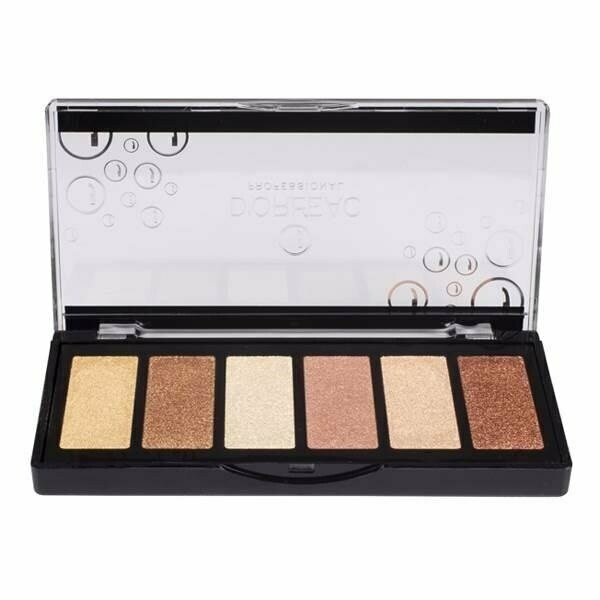 Paleta 6 sombras de ojos Mosaic Gold, PALETA D'ORLEAC MOSAIC SHADOW GOLD
