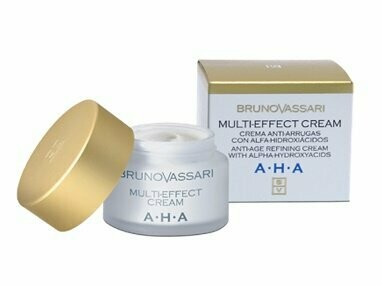 Multi Effect Cream Crema antiarrugas con alfahidroxiácidos 50ML BRUNO VASSARI
