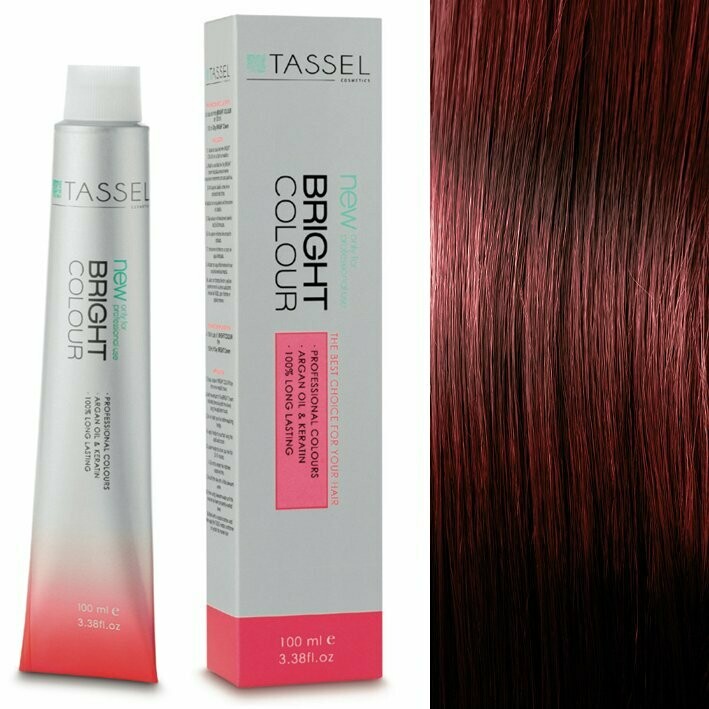 Tinte 6.64 Rubio oscuro rojo cobre 100ml TASSEL