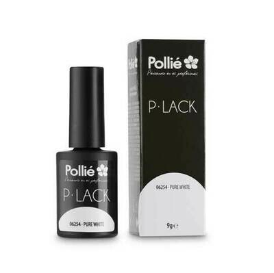 Esmalte semipermanente PURE WHITE P-LACK POLLIE Esmalte semipermanente PURE WHITE P-LACK POLLIE