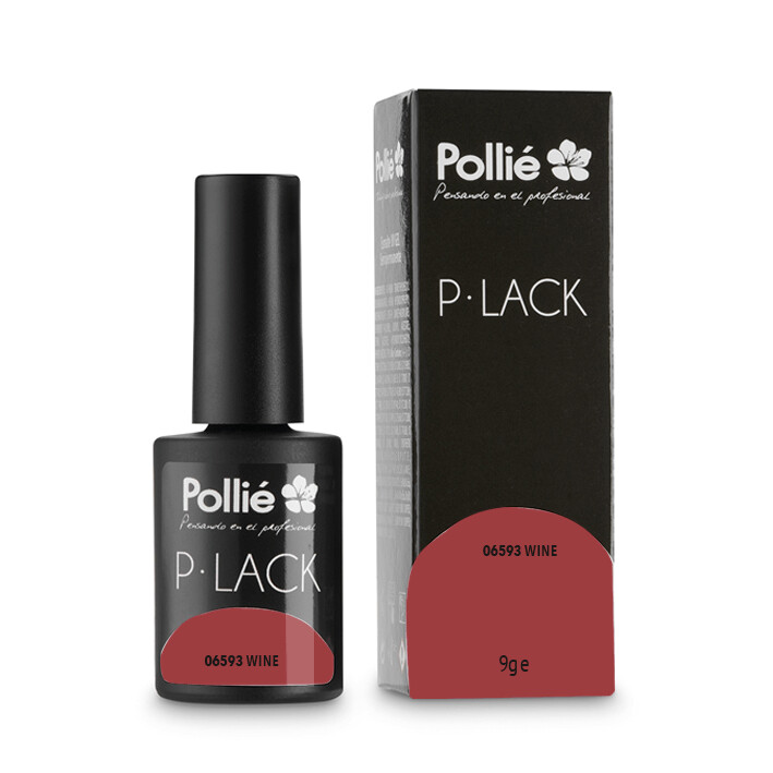 Esmalte semipermanente WINE P-LACK POLLIE