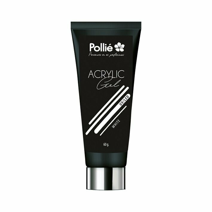 Acrylic gel WHITE- POLLIE