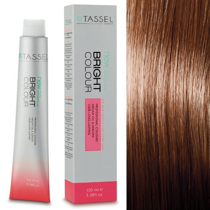 Tinte 7.4 Rubio medio cobre 100ml Tassel