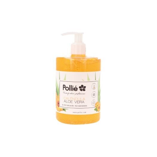 Gel post-depilación, caléndula y aloe vera 500ml -pollie