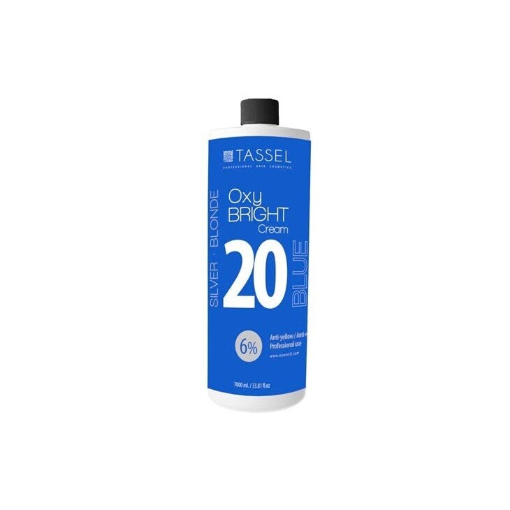 Oxigenada en crema Azul 20vol. Litro