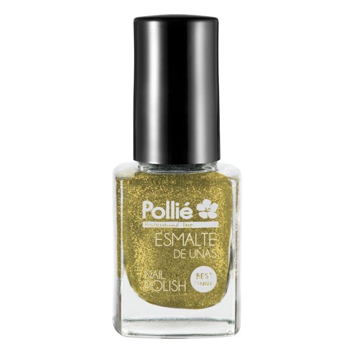 Esmalte Uñas Purpurina Dorada 12ml