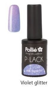P-LACK VIOLET GLITTER- Semipermanente de Pollia
