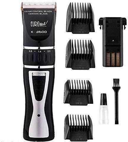 Máquina cortar cabello negra cabezal cerámica