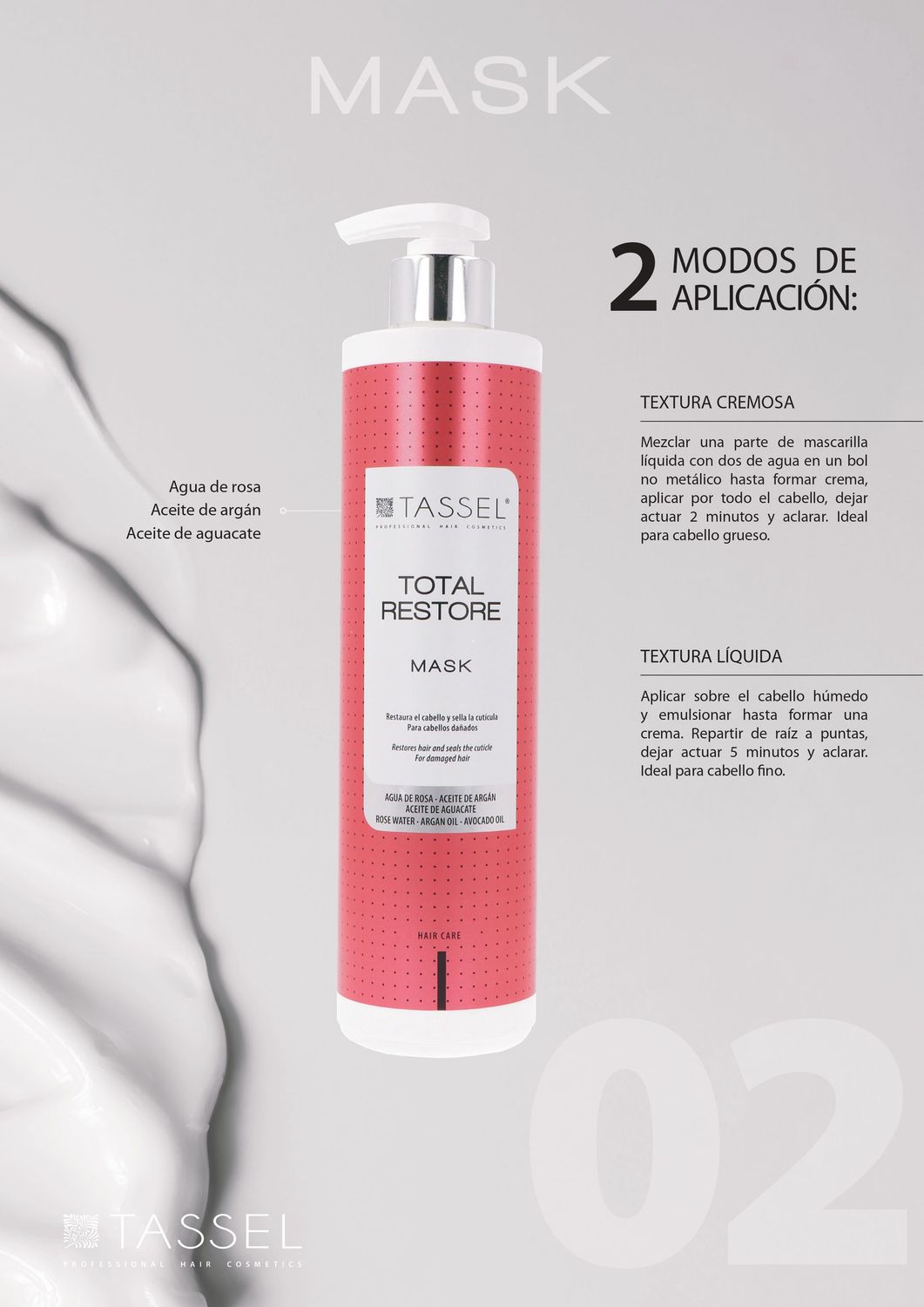 MASCARILLA TOTAL RESTORE 500 ML